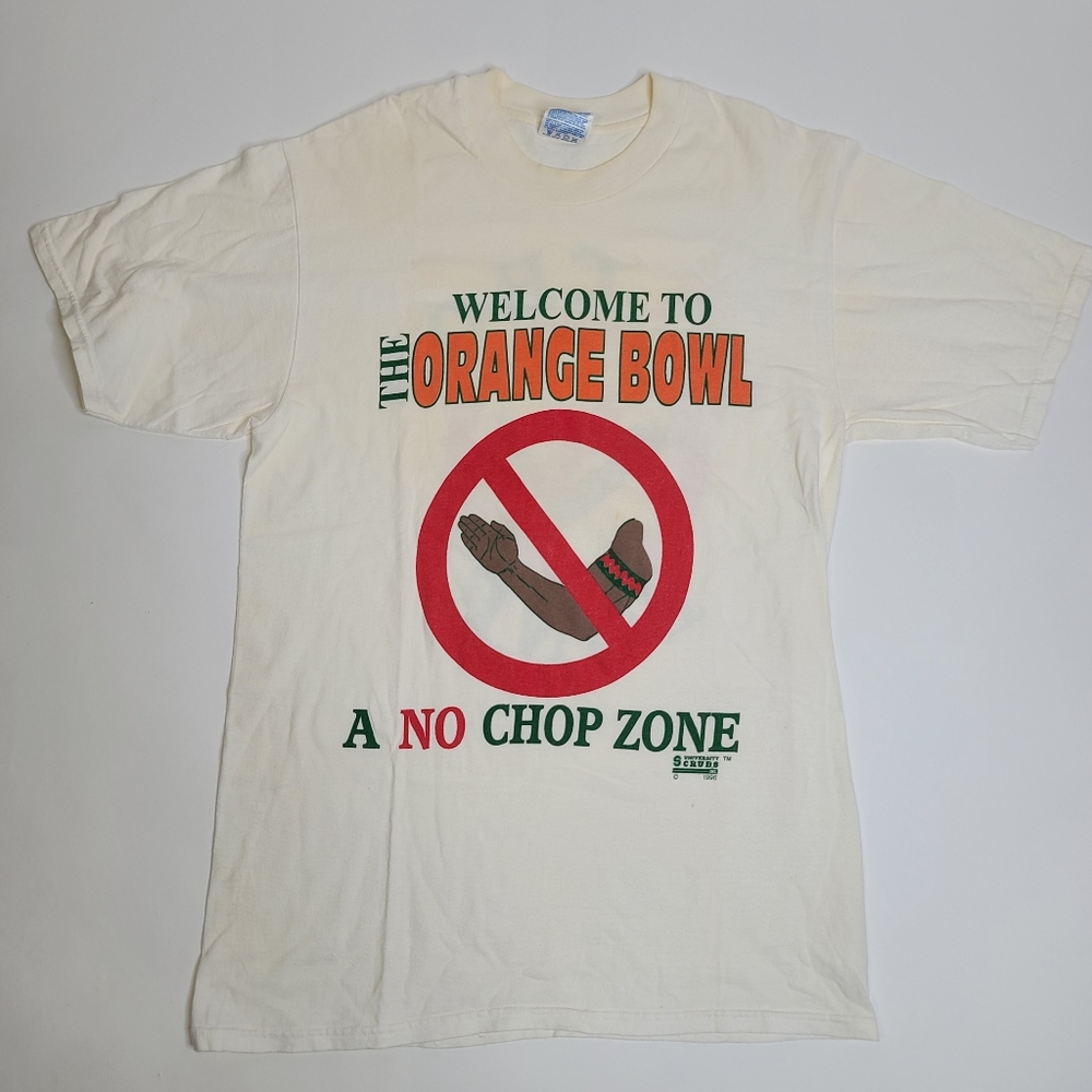 Vintage 96 Orange Bowl Tshirt Anti Florida State M
